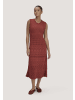 Hessnatur Hessnatur Strick Kleid Midi aus reiner Bio-Baumwolle in terrakotta