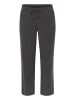 KAFFE curve Casual Hose KColena Loose fit in Dark Grey Melange