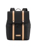 Nautica Tagesrucksack 10L klein Damen Herren Polyester 4 Farben in Schwarz