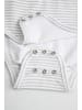 Coccodrillo Langärmliger body polo in grau