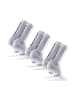 DANISH ENDURANCE Socken Aero Cycling Crew in White/Black