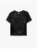 KOTON BLUSE SS in Schwarz