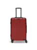 Redolz Essentials 18 4 Rollen Trolley 66 cm mit Dehnfalte in metallic-red shiny