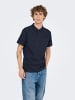 ONLY & SONS Polo in Dark Sapphire