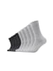 camano Socken 9er Pack comfort in light grey melange  anthracite