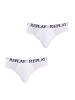 Replay Underwear 2er-Set: Slip in White
