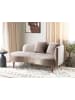 Beliani Chaiselongue CHAUMONT in Beige/Braun - (W) 168 x (H) 75 x (L) 74 cm rechtsseitig