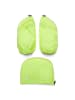 Ergobag Zubehör Pack/Cubo/Cubo Light/Wide Fluo LED - Seitentaschen Zip-Set 3tlg. in gelb