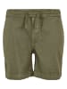 Urban Classics Urban Classics Herren Boys Strech Twill Joggshorts in olive