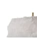 Mauro Ferretti Stehlampe mit weißen Federn, 60 x 33 x 170 cm