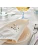 IB Laursen Stoffserviette SUMMER VIBES Creme Weiß mit MARGERITE