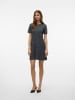 Vero Moda Strickkleid in Medium Grey Melange