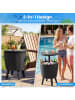 COSTWAY Cool Bar Kühltisch 38L in Schwarz