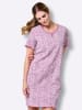 WITT WEIDEN Sleepshirt in hellrosé-violett-bedruckt