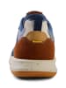 Camel Active Leichte Sneaker aus Leder und Textil in Blau