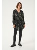 Kaffe Tunika BPalice Regular fit in Black/Green Graphic Print