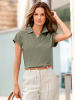 WITT WEIDEN V-Shirt in khaki
