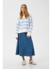 PART TWO Strickpullover SerafinePW Baggy fit in Hydrangea Trio Stripe