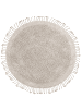 Beliani Shaggy BITLIS in Beige - (W) 140 x (H) 1.5 x (L) 140 cm