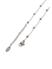 myMo Women Chain Necklace in Silver Black