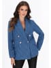 faina Women Jacket in blue multicolor