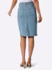 WITT WEIDEN Jeans-Rock in blue-bleached