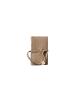 Calvin Klein Beige Leder Geldbörse