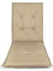 Aspero 2 Polsterauflagen Sonnenliegenauflage in Beige