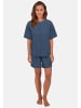 Tom Tailor Shorty Westport in blau-mittel-melange
