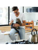 relaxdays Kaffee Organizer in Natur - (B)26,5 x (H)24 x (T)17,5 cm