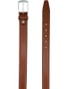 Pierre Cardin Ledergürtel Basic in Cognac