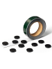 Durable Metallband magnetisch mit Magneten 5mx35 weiß