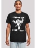 F4NT4STIC T-Shirt Looney Tunes Taz I Woke Up Like This in schwarz
