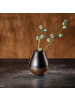 Villeroy & Boch 2er Set Vasen-Set Soliflor Manufacture Swirl in schwarz-kupfer