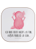 Mr. & Mrs. Panda Untersetzer Axolotl Hurra mit Spruch in Weiß