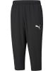 Puma Sporthose "ACTIVE Woven 3/4 Pants" in Schwarz