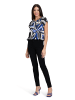 Betty Barclay Casual-Bluse mit Muster in Schwarz/Blau