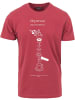 Mister Tee T-Shirt "Depresso Tee" in Rot