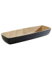 APS GN 2/4 Schale "FRIDA" in Beige/Schwarz 53 x 16,2 cm, H: 7,5 cm 