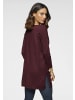 Laura Scott Longpullover in rotbraun