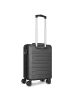 Worldpack New York 2.0 4 Rollen Kabinentrolley S 55 cm in black-metallic