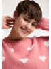 myMo Damen Strickpullover in Pfirsich