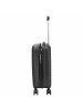 Paradise by CHECK.IN Kingston - 4-Rollen-Kabinentrolley 55 cm (lila) in schwarz