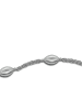 BALIA 925 Sterling Silber Damen Balia Silberarmbänder Ellipse Armband ca. 19,2cm