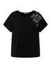 Ulla Popken Shirt in schwarz