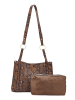 NAEMI Schultertaschen in Braun