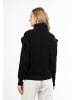 DreiMaster Damen Strickpullover in SCHWARZ