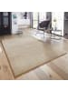 Elle Decoration Kurzflor Teppich Loos Beige Braun