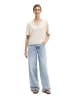 Marc O'Polo T-Shirt loose in Grey Silk