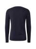 Tom Tailor Pullover 'Basic' in dunkelblau